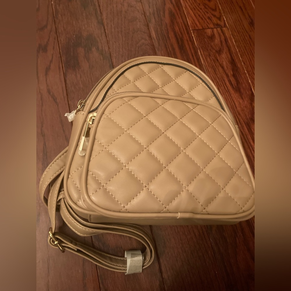 Poppi Mini Vegan Leather Backpack
